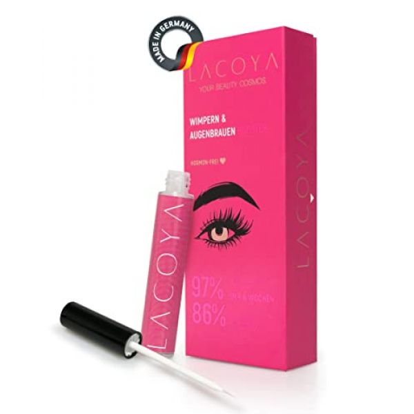 Hormonfreies Wimpernserum von Lacoya
